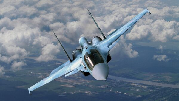 Cazabombardero Su-34 ruso - Sputnik Mundo