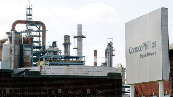 ConocoPhillips refinery in Trainer, Pa., near Philadelphia - Sputnik Mundo