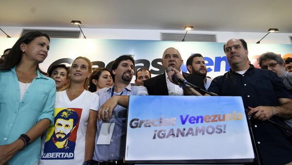 Miembros de la oposición venezolana - Sputnik Mundo