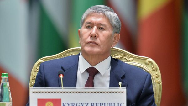 Almazbek Atambáev, presidente de Kirguistán - Sputnik Mundo