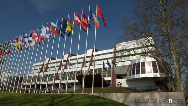 Edificio de la Asamblea Parlamentaria del Consejo de Europa en Estrasburgo - Sputnik Mundo