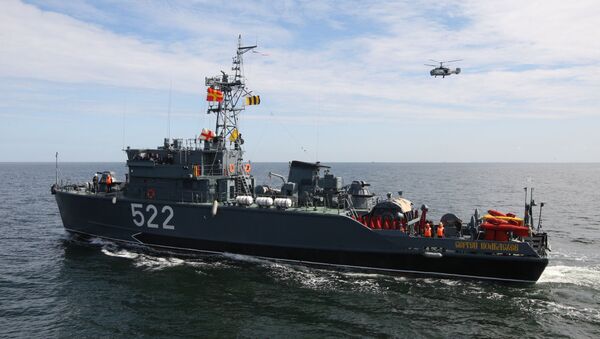 Maniobras navales de la Flota del mar Báltico - Sputnik Mundo