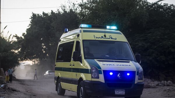 Ambulancia en Egipto (imagen referencial) - Sputnik Mundo