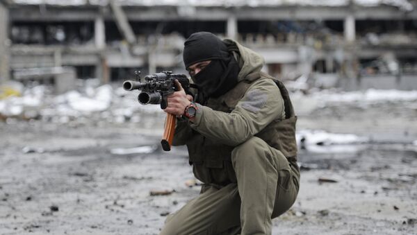 Milicianos de Donetsk - Sputnik Mundo