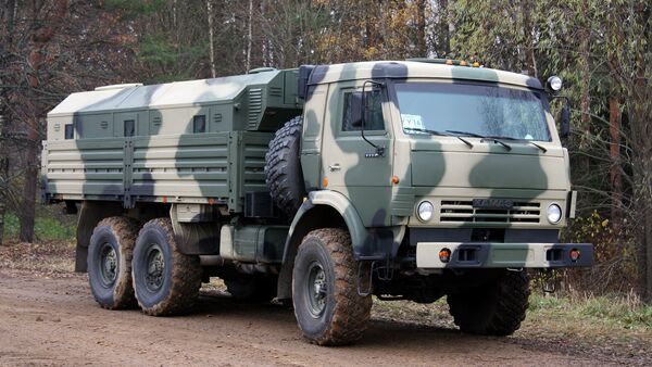 Un camión Kamaz-5350 - Sputnik Mundo