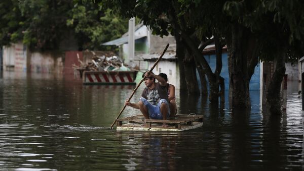 Inundaciones en América Latina - Sputnik Mundo