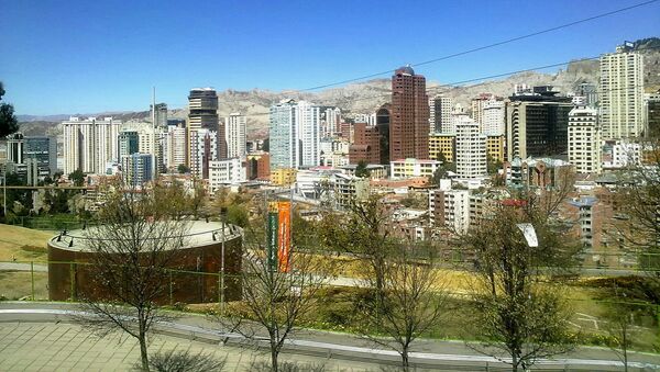 La Paz, sede del Gobierno y de los Poderes Legislativo, Ejecutivo y Electoral de Bolivia - Sputnik Mundo