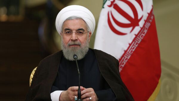 Hasán Rohaní, presidente de Irán (archivo) - Sputnik Mundo