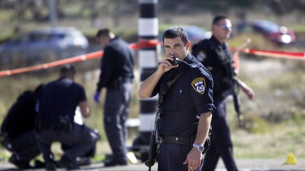 Policías israelíes - Sputnik Mundo
