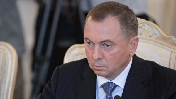Ministro de Exteriores de Bielorrusia, Vladímir Makéi - Sputnik Mundo