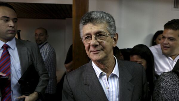 Henry Ramos Allup, presidente de la Asamblea Nacional venezolana - Sputnik Mundo