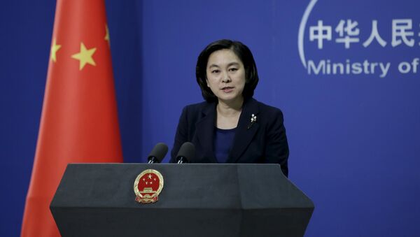 Hua Chunying, la portavoz del Ministerio de Exteriores de China - Sputnik Mundo