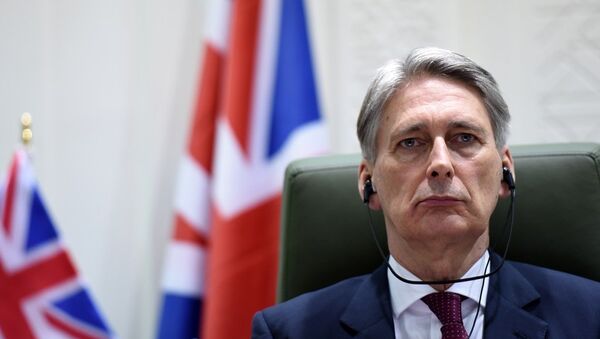 Philip Hammond, ministro de Exteriores del Reino Unido - Sputnik Mundo