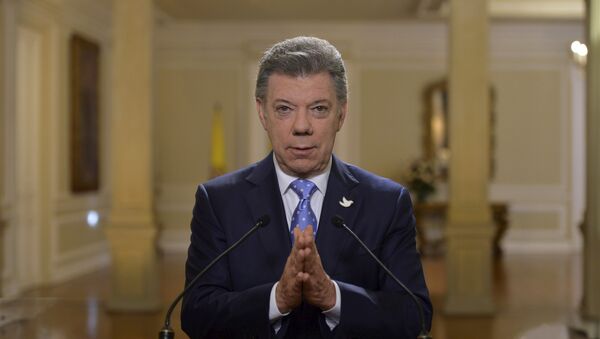 Colombia’s President Juan Manuel Santos - Sputnik Mundo