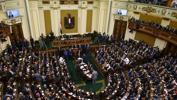 El parlamento de Egipto (archivo) - Sputnik Mundo