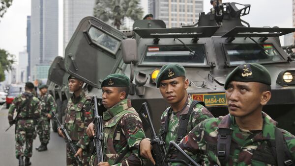 Soldados indonesios - Sputnik Mundo