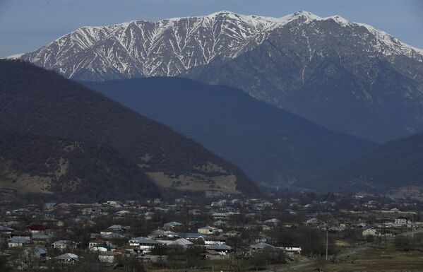 Vista del valle de Pankisi en Georgia. - Sputnik Mundo