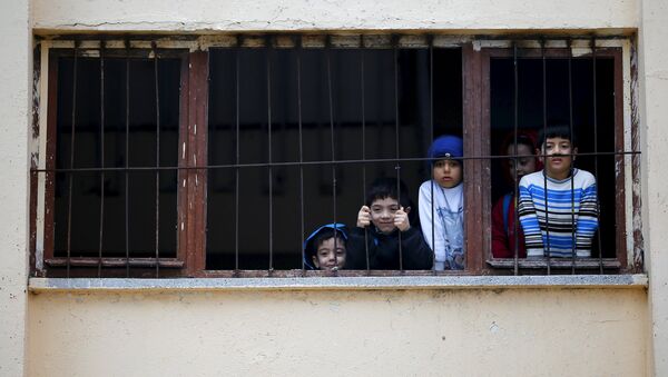Refugiados sirios en Turquía - Sputnik Mundo