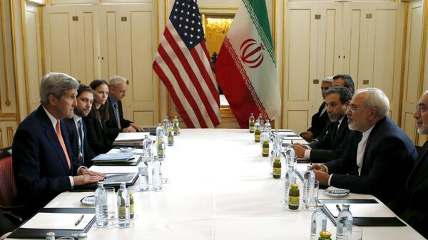 Las negociaciones entre los representantes de EEUU y Irán sobre el programa nuclear (archivo) - Sputnik Mundo