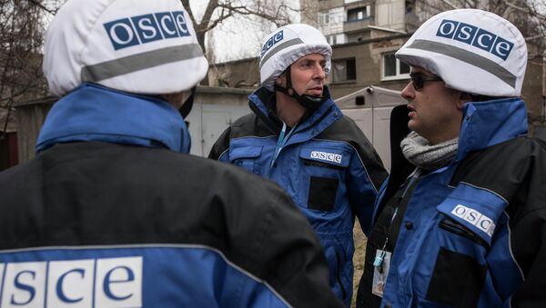 Misión de la OSCE en Donbás (archivo) - Sputnik Mundo