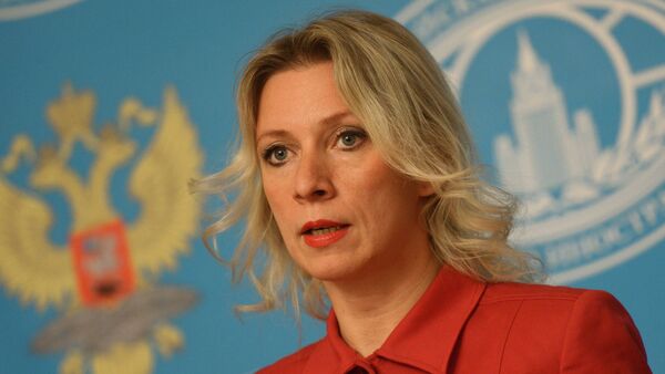 María Zajárova, la portavoz de la Cancillería de Rusia - Sputnik Mundo