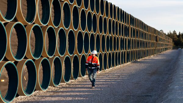 Construcción del gasoducto Nord Stream - Sputnik Mundo