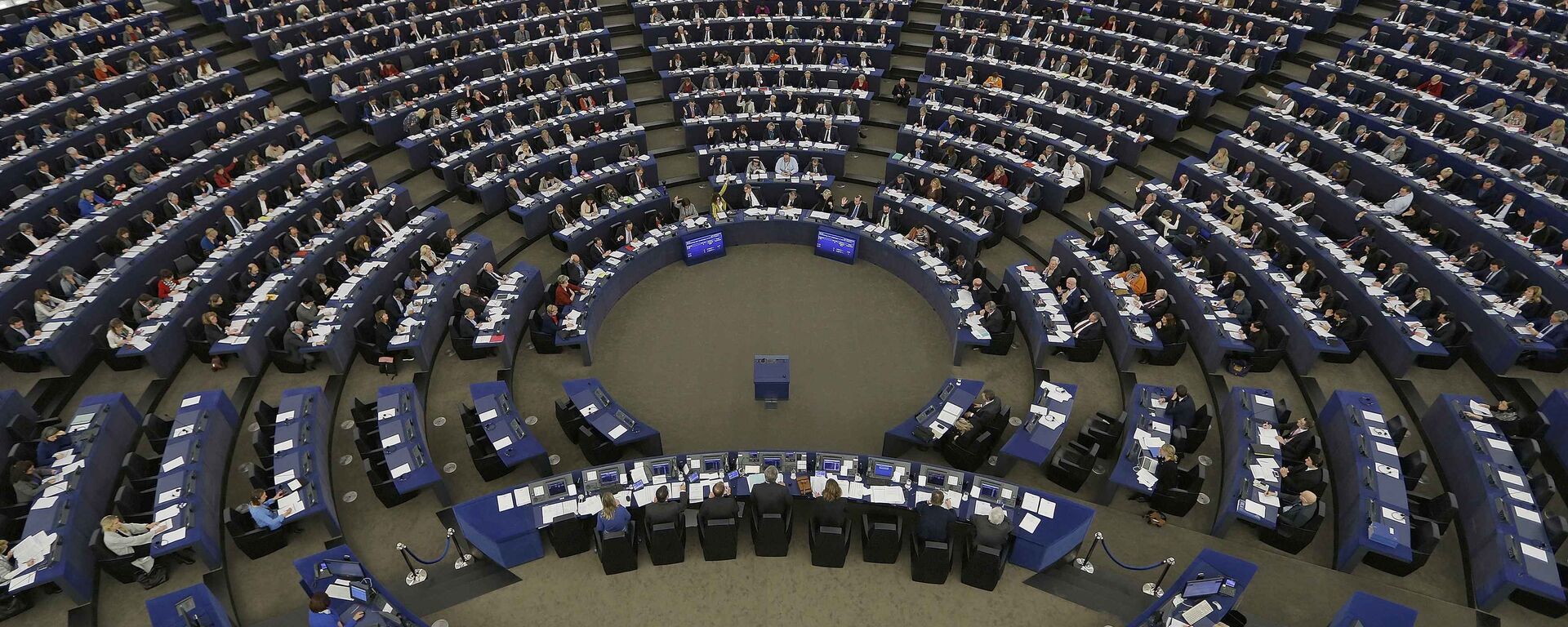 Parlamento Europeo en sesión - Sputnik Mundo, 1920, 09.06.2021