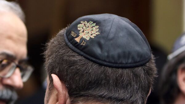 Miembros de la comunidad judía en Francia - Sputnik Mundo