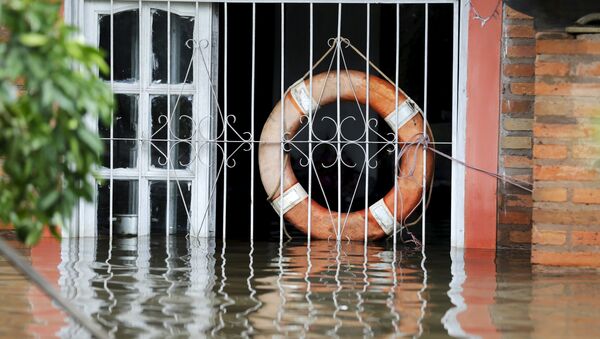 Inundación en Paraguay - Sputnik Mundo