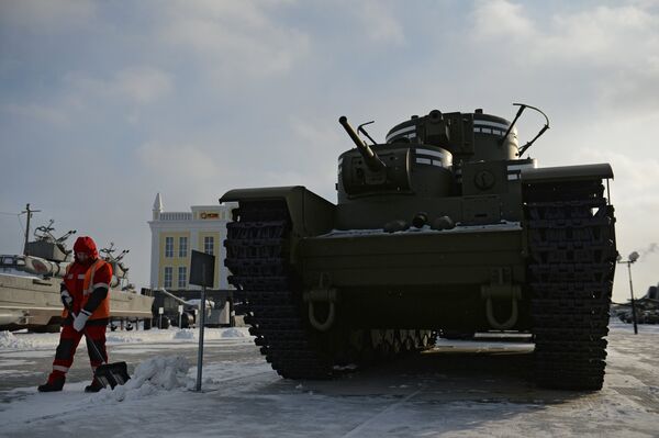 Leyenda recuperada: T-35, un tanque soviético sin análogos. - Sputnik Mundo