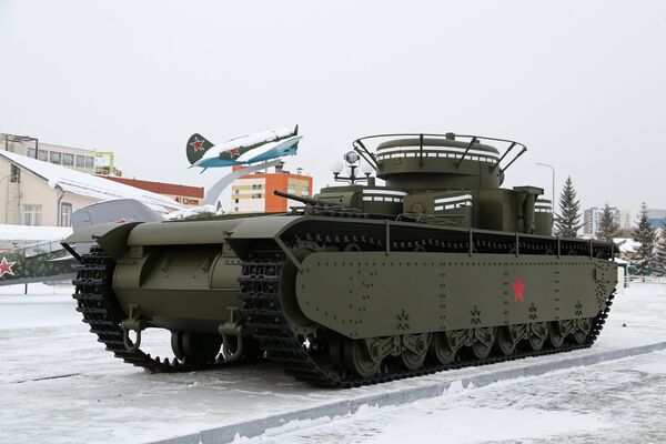 Leyenda recuperada: T-35, un tanque soviético sin análogos. - Sputnik Mundo