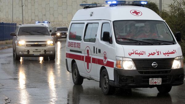 Ambulancia en Siria (imagen referencial) - Sputnik Mundo
