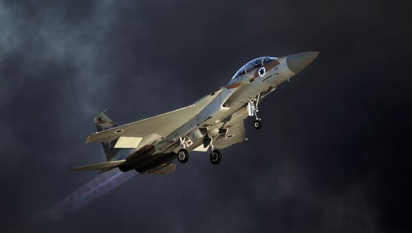 Avión F-15 de las Fuerzas Aéreas de Israel - Sputnik Mundo