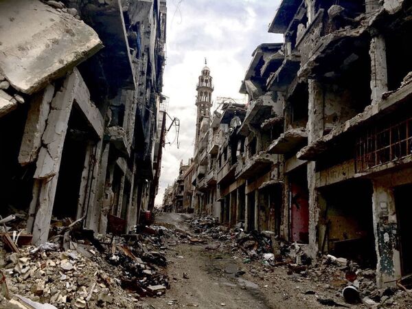 Homs en Siria: ciudad fantasma - Sputnik Mundo