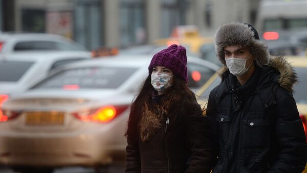 Epidemia de gripe en Moscú - Sputnik Mundo