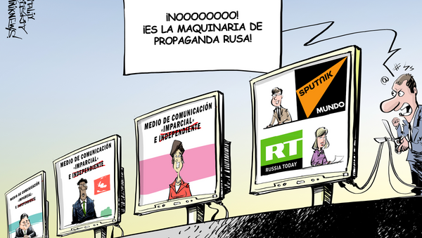 ¡No a la propaganda rusa! - Sputnik Mundo