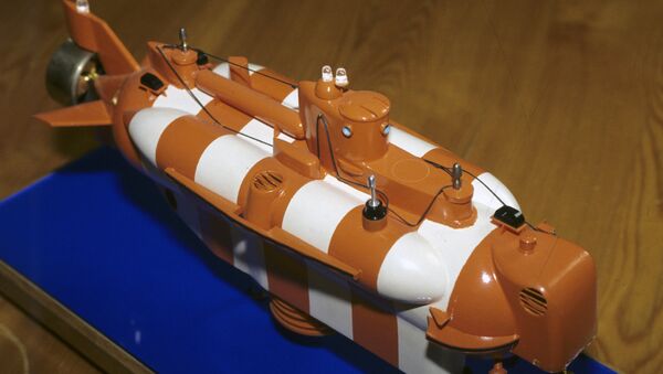 Un modelo del buque Bester-1 - Sputnik Mundo