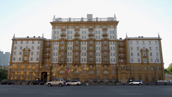 Embajada de EEUU en Moscú (archivo) - Sputnik Mundo