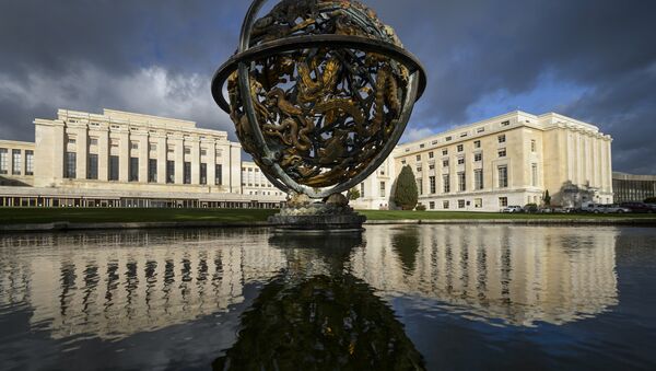 La sede de la ONU em Ginebra - Sputnik Mundo