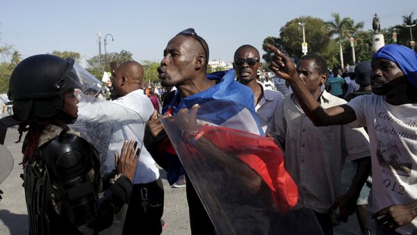 Protestas en Haití (Archivo) - Sputnik Mundo