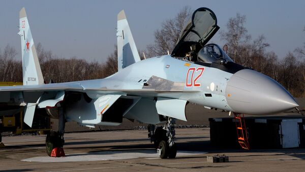 Caza ruso Su-35S - Sputnik Mundo