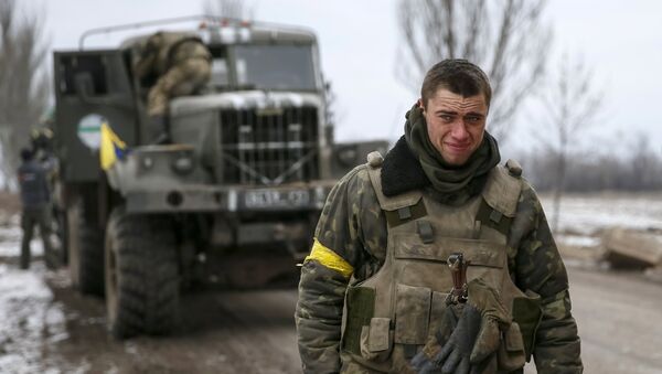 Militares ucranianos, foto de archivo - Sputnik Mundo