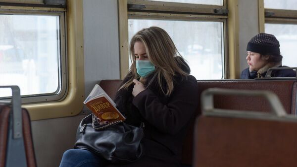 Epidemia de gripe en Rusia - Sputnik Mundo