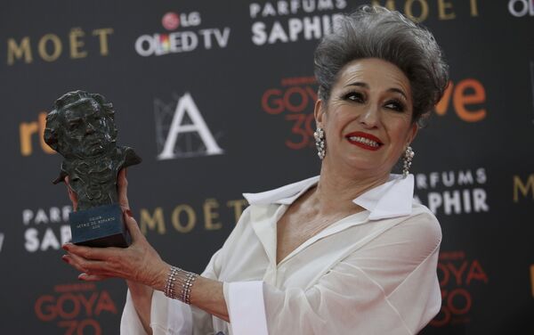 Luisa Gavasa, mejor actriz de reparto en la 30ª edición los Premios Goya - Sputnik Mundo