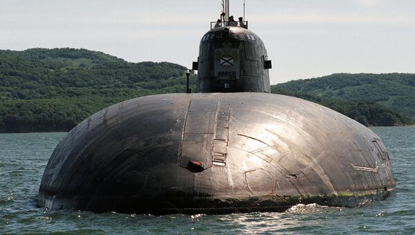Un submarino nuclear estratégico de la Flota Rusa - Sputnik Mundo