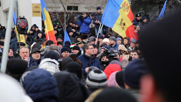 Protestas en Moldavia - Sputnik Mundo