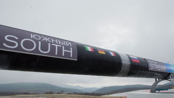 Tuberías del South Stream (archivo) - Sputnik Mundo