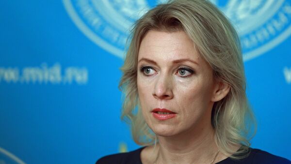Maria Zajárova, portavoz del Ministerio de Exteriores de Rusia - Sputnik Mundo