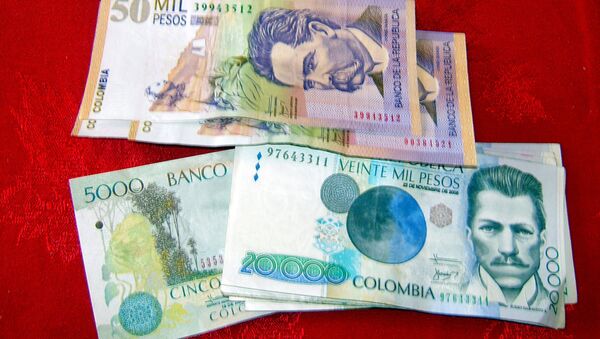 Colombian Money: 50,000 Pesos - Sputnik Mundo