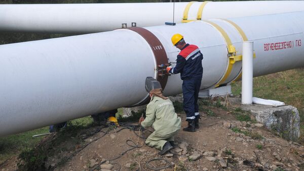 Gasoducto en Ucrania (archivo) - Sputnik Mundo
